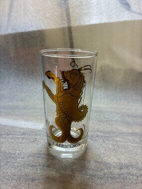 Vintage Capricorn Anchor Hocking Glass